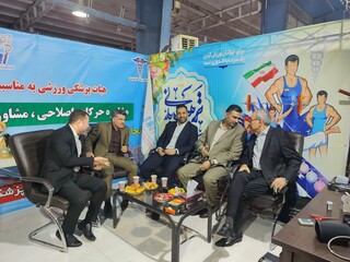 ایستگاه تندرستی هیات پزشکی استان خوزستان