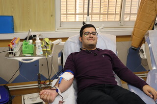 دومین روز پویش اهدای خون ورزشکاران در استان مرکزی به مناسبت هفته تربیت بدنی و ورزش