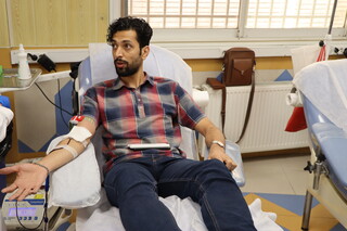 دومین روز پویش اهدای خون ورزشکاران در استان مرکزی به مناسبت هفته تربیت بدنی و ورزش