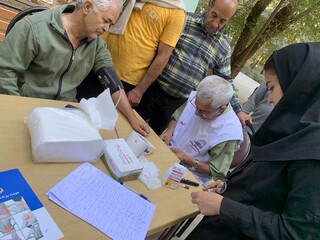 برپایی پنجمین طرح سراسری ایستگاه رایگان تندرستی