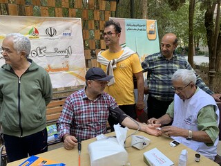 برپایی پنجمین طرح سراسری ایستگاه رایگان تندرستی