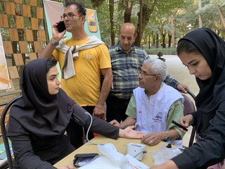 برپایی پنجمین طرح سراسری ایستگاه رایگان تندرستی