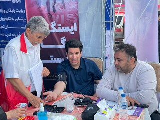 ایستگاه رایگان تندرستی هیات پزشکی ورزشی استان تهران