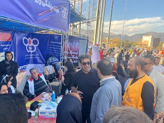 ایستگاه رایگان تندرستی هیات پزشکی ورزشی استان تهران