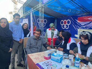 ایستگاه رایگان تندرستی هیات پزشکی ورزشی استان تهران