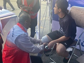 ایستگاه رایگان تندرستی هیات پزشکی ورزشی استان تهران