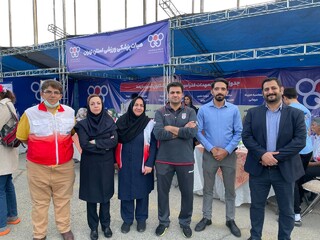 ایستگاه رایگان تندرستی هیات پزشکی ورزشی استان تهران