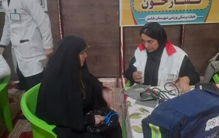 گزارش تصویری : بازدید فرماندار و رئیس اداره ورزش و جوانان بابلسر  از طرح قربالگری فشار خون توسط هیات پزشکی ورزشی استان مازندران   ، مصلی شهرستان بابلسر