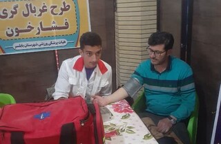 گزارش تصویری : بازدید فرماندار و رئیس اداره ورزش و جوانان بابلسر  از طرح قربالگری فشار خون توسط هیات پزشکی ورزشی استان مازندران   ، مصلی شهرستان بابلسر