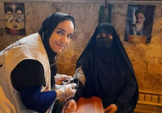 گزارش تصویری : ویزیت رایگان و تست فشار خون به مناسبت هفته تربیت بدنی و ورزش توسط هیات پزشکی ورزشی مازندران / مصلی شهرستان ساری