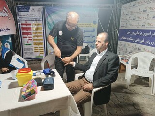 بهره مندی بیش از 1500 نفر از خدمات ایستگاه رایگان تندرستی در بوشهر
