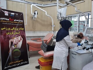 طرح اهدای خون ورزشکاران در قزوین