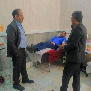 پویش سراسری اهدای خون ورزشکاران جیرفت