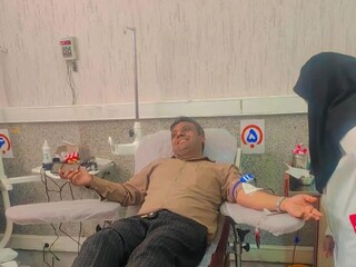 پویش سراسری اهدای خون ورزشکاران جیرفت