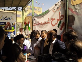 بهره مندی بیش از 400 نفراز خدمات ایستگاه رایگان تندرستی در مصلی الغدیر خرم‌آباد