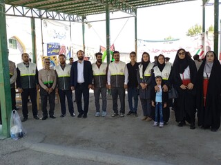 بهره مندی بیش از 400 نفراز خدمات ایستگاه رایگان تندرستی در مصلی الغدیر خرم‌آباد