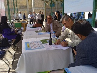 بهره مندی بیش از 400 نفراز خدمات ایستگاه رایگان تندرستی در مصلی الغدیر خرم‌آباد