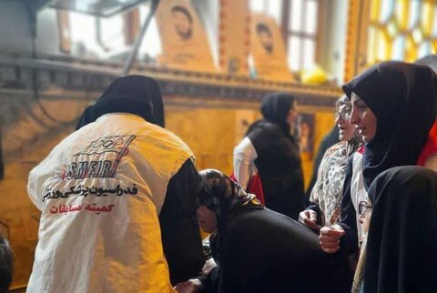 گزارش تصویری : ویزیت رایگان و تست فشار خون به مناسبت هفته تربیت بدنی و ورزش توسط هیات پزشکی ورزشی مازندران / مصلی شهرستان ساری