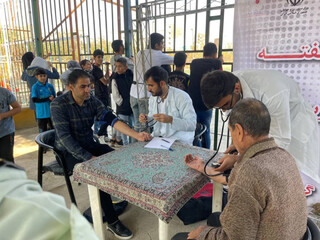 ایستگاه رایگان تندرستی مجموعه ورزشی شهید قیانوری