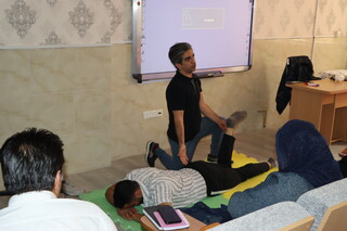 روز دوم دوره ماساژ ورزشی