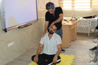 روز دوم دوره ماساژ ورزشی