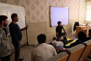 روز دوم دوره ماساژ ورزشی