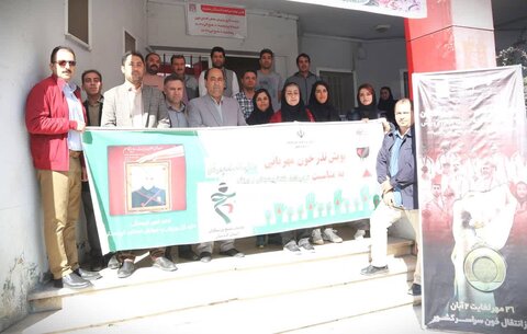 پویش اهدای خون ورزشکاران در کردستان