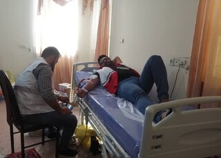پویش اهدا خون در شهرستان آبدانان