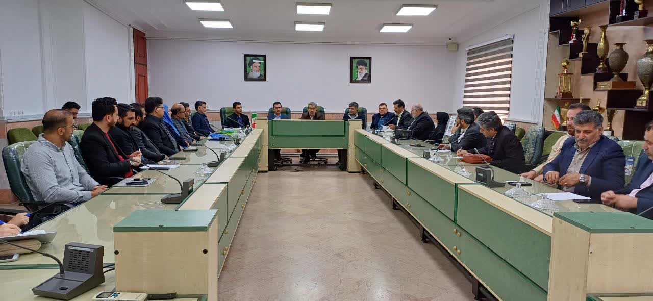 نشست هماهنگی برگزاری نمایشگاه تخصصی ورزش مازندران برگزار شد