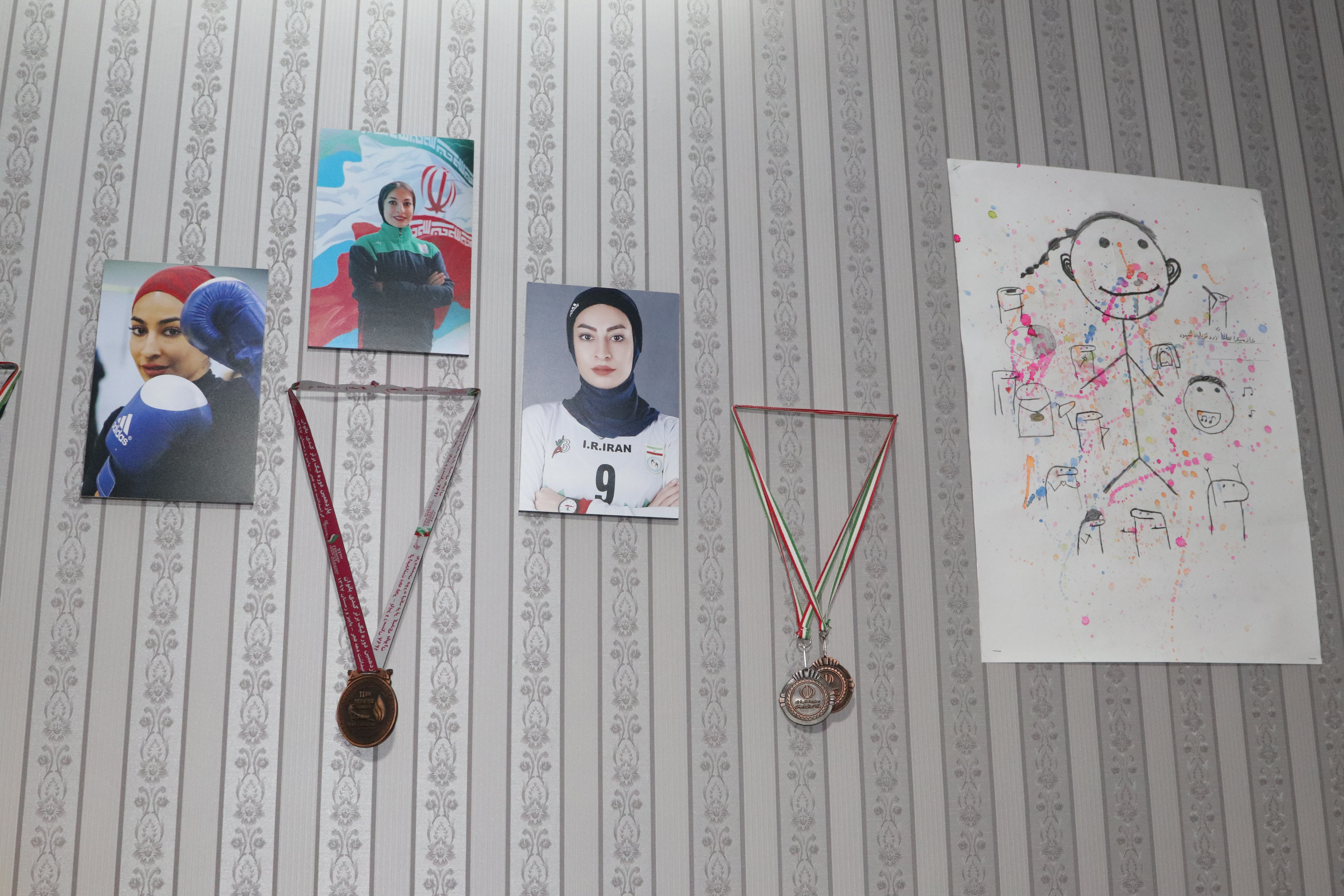 عیادت نایب رئیس و دبیرهیات پزشکی ورزشی فارس از ملی پوش کبدی