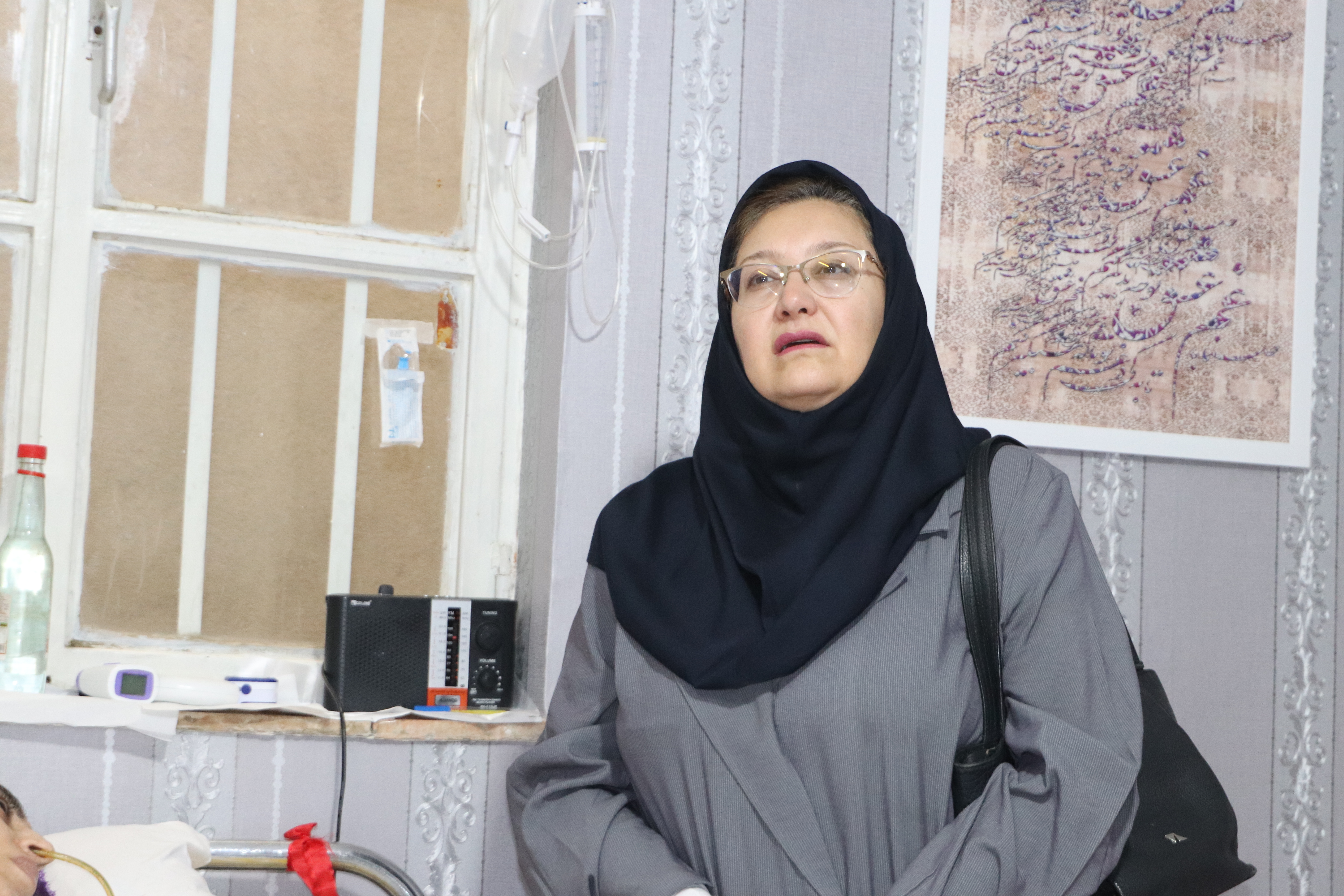 عیادت نایب رئیس و دبیرهیات پزشکی ورزشی فارس از ملی پوش کبدی