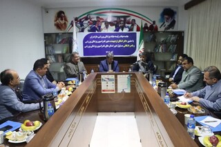 جلسه هیات رییسه پزشکی ورزشی مازندران با حضور دبیر فدراسیون