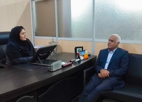 دیدار سرناظر هرمزگان با رئیس هیات پزشکی سیریک