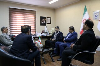 اعطای ابلاغ دکتر صالح طبری به عنوان رئیس هیات پزشکی ورزشی مازندران