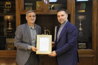 حضور دکتر نوروزی در سازمان ورزش شهرداری تهران