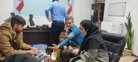 طرح غربالگری قند خون و فشار خون در شهرستان ایوان