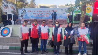 حضور کارکنان هیات پزشکی ورزشی استان تهران در راهپیمایی حمایت از مردم مظلوم غزه
