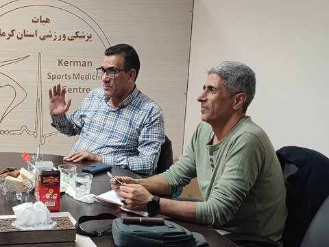 سومین نشست هیأت رئیسه پزشکی ورزشی کرمان برگزار شد