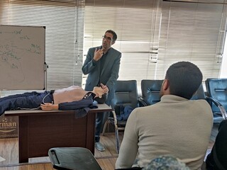 دوره آموزشی امدادگر ورزشی- کرمان
