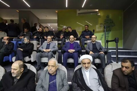 وداع با زنده یاد محمود مشحون در تالار بسکتبال آزادی