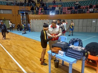 پوشش پزشکی جشنواره کشتی خردسالان و نونهالان شهرستان اردبیل