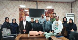 دوره بازآموزی امدادگری ورزشی در هیات پزشکی ورزشی استان خوزستان
