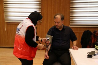 پویش غربالگری دیابت و فشارخون بالا-فدراسیون والیبال