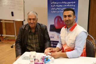 پویش غربالگری دیابت و فشارخون بالا-فدراسیون والیبال