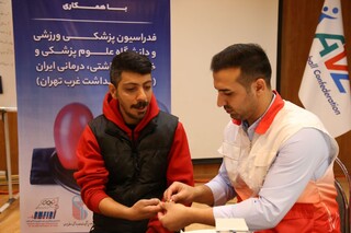 پویش غربالگری دیابت و فشارخون بالا-فدراسیون والیبال