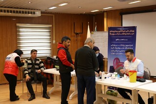 پویش غربالگری دیابت و فشارخون بالا-فدراسیون والیبال