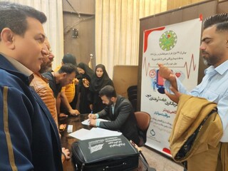اجرای پویش ملی غربالگری دیابت و فشارخون بالا در استان خوزستان