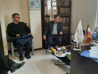 بازدید نمایندگان فدراسیون از هیأت پزشکی ورزشی استان قزوین