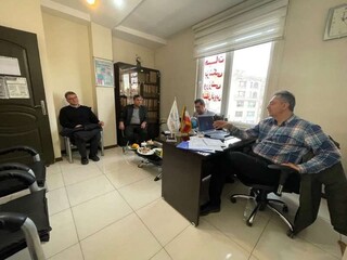 بازدید نمایندگان فدراسیون از هیأت پزشکی ورزشی استان قزوین