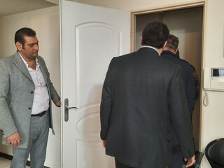 بازدید نمایندگان فدراسیون از هیأت پزشکی ورزشی استان قزوین